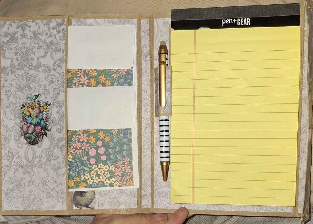 Mr. Rabbit Handmade Folio | Refillable Notepad Organizer